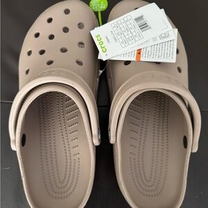 Crocs Classic Clog - Tan (New w tags and in bag)